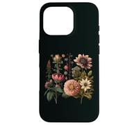 Vintage Inspired Flower Botanical Chart Naturalist Men Women Case for iPhone 16 Pro