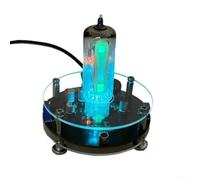 Vintage-Inspired LED Visualizer Tube with Solid State Capacitors and 3.5mm Jack for External Audio Source Connection