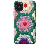 Vintage Inspired Quilt Patchwork Grandmothers Flower Garden Case for iPhone 11 Pro Max