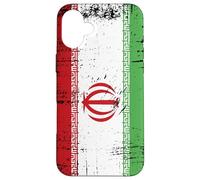 Vintage Iranian Banner Fan Iran Flag Retro Art Case for iPhone 16 Plus
