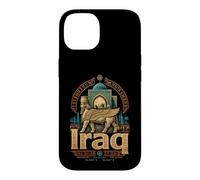 Vintage Iraq Travel Souvenir Landmark Gift Case for iPhone 14