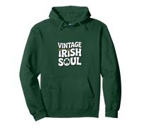 Vintage Irish Soul Shamrock St Patricks Day Pullover Hoodie