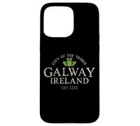 Vintage Irish Souvenir Gifts: Claddagh Galway Ireland Case for iPhone 15 Pro Max