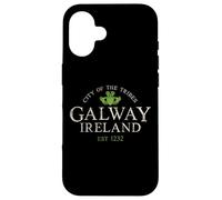 Vintage Irish Souvenir Gifts: Claddagh Galway Ireland Case for iPhone 16
