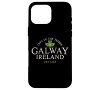 Vintage Irish Souvenir Gifts: Claddagh Galway Ireland Case for iPhone 16 Pro Max