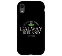 Vintage Irish Souvenir Gifts: Claddagh Galway Ireland Case for iPhone XR