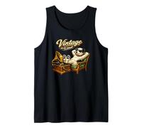 Vintage is So Cool! - Nipper The RCA Dog Gramophone Tank Top