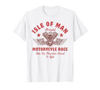 Vintage Isle of Man TT Races Retro Motorbike Race T-Shirt