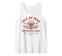 Vintage Isle of Man TT Races Retro Motorbike Race Tank Top