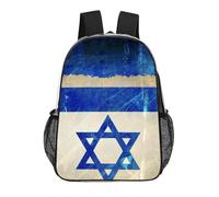 Vintage Israel Israeli Flag Clear Backpack Stadium Events Transparent Bag PVC