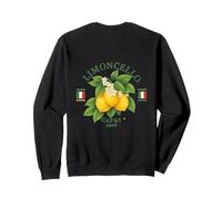 Vintage Italian Lemon Capri Design - 1987 Inspired Sweatshirt