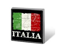 Vintage Italy Italian Flag Funny Lapel Tie Pin Buttons Brooch Badge Pin Clothes Hat Accessories for Men Women