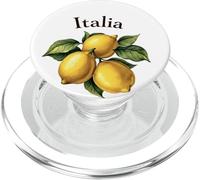 Vintage Italy lemon Italian summer art PopSockets PopGrip for MagSafe