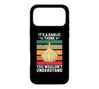 Vintage It's A Garlic Think You Wouldn't Understand Case for iPhone 17 Pro Max