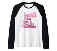 Vintage It's a Sabrina Thing You Wouldn't Understand Meme Raglan Baseball Tee
