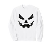 Vintage Jack O'Lantern Halloween Pumpkin Face Sweatshirt