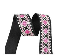 Vintage Jacquard Ribbon 2/5M 38/50mm Jacquard Webbing 1.8mm Thicken Ribbon for Sewing Luggage Shoulder Strap DIY Clothes Accessories(12-50mm,2Meters)