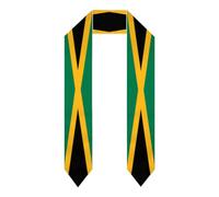 Vintage Jamaica Jamaicans Flag Graduation Stole Sash Scarf shawl for Student International Study Class of 2025 Graduate