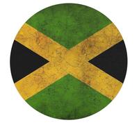 Vintage Jamaican Flag Wooden Jigsaw Puzzles for Adults Brain-Teasing Game Idea Puzzle Gift for Unisex