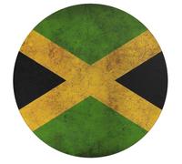 Vintage Jamaican Flag Wooden Jigsaw Puzzles for Adults Brain-Teasing Game Idea Puzzle Gift for Unisex