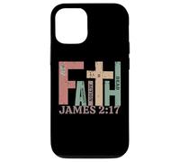 Vintage James 2:17 FAITH Without Action Is Dead Graphic Gift Case for iPhone 12/12 Pro