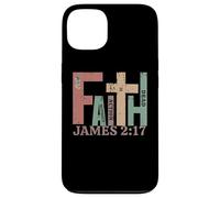 Vintage James 2:17 FAITH Without Action Is Dead Graphic Gift Case for iPhone 13