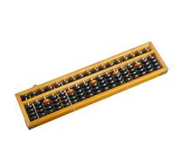 Vintage Japanese Abacus 17 Stem 14"
