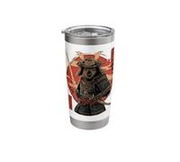Vintage Japanese Art Anime Graphic Samurai Capybara Warrior Stainless Steel Insulated Tumbler