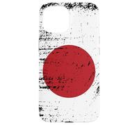 Vintage Japanese Banner Fan Japan Flag Retro Case for iPhone 15