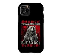 Vintage Japanese Gothic Bear The Horrors Persist But So Do I Case for iPhone 11 Pro