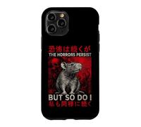Vintage Japanese Gothic Rat The Horrors Persist But So Do I Case for iPhone 11 Pro