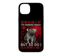 Vintage Japanese Gothic Rat The Horrors Persist But So Do I Case for iPhone 14 Plus