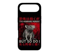 Vintage Japanese Gothic Rat The Horrors Persist But So Do I Case for iPhone Air