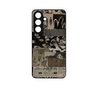 Vintage Japanese Horror Collage Phone Case - Aesthetic Anime Style Art, Shockproof Protective Cover for Samsung Galaxy