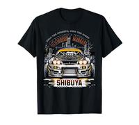 Vintage Japanese JDM Tokyo Shibuya Drift Race Street King T-Shirt