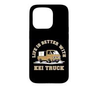 Vintage Japanese Mini Truck JDM Retro Tools of Joy Design Case for iPhone 15 Pro
