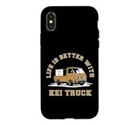 Vintage Japanese Mini Truck JDM Retro Tools of Joy Design Case for iPhone X/XS