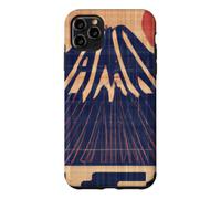 Vintage Japanese Mt. Fuji - Rising Sun over Mountain on back Case for iPhone 11 Pro Max