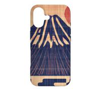 Vintage Japanese Mt. Fuji - Rising Sun over Mountain on back Case for iPhone 17