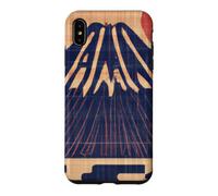 Vintage Japanese Mt. Fuji - Rising Sun over Mountain on back Case for iPhone XS Max