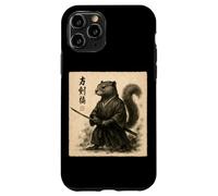 Vintage Japanese Otter Samurai Japan Culture Graphic Ukiyo-e Case for iPhone 11 Pro