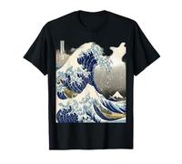 Vintage Japanese Painting Tsunami The Great Wave T-Shirt