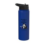 Vintage Japanese Rat The Cheese is My Weakness Sarcastic Stainless Steel Insulated Water Bottle