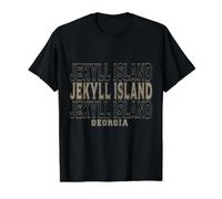 Vintage Jekyll Island Georgia Value Graphic T-Shirt, Men, Black, S