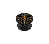Vintage Jellyfish Lantern Art Deco Ocean PopSockets Adhesive PopGrip