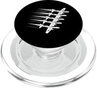 Vintage Jet Fighter Squadron Military Aviation Planes PopSockets PopGrip for MagSafe