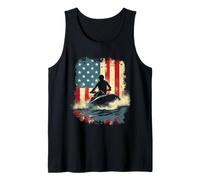 Vintage Jet Ski USA Tank Top