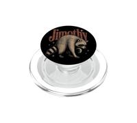 Vintage Jimothy Raccoon Meme Mischief Humor PopSockets PopGrip for MagSafe
