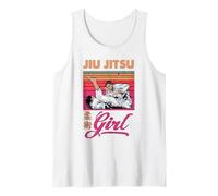 Vintage Jiu Jitsu Girl - Retro BJJ Women Tank Top