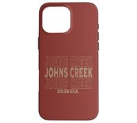 Vintage Johns Cr eorgia Case for iPhone 16 Pro Max